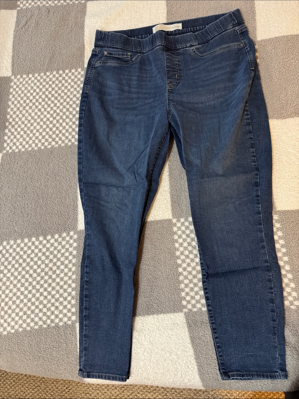 Levi's Women's Navy Stretch Skinny Jeans
